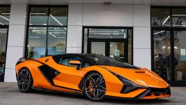 2020 Lamborghini Sian orange.jpg