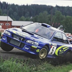 Richard Burns' Subaru Impreza WRC. 1999 Rally Finland.jpg