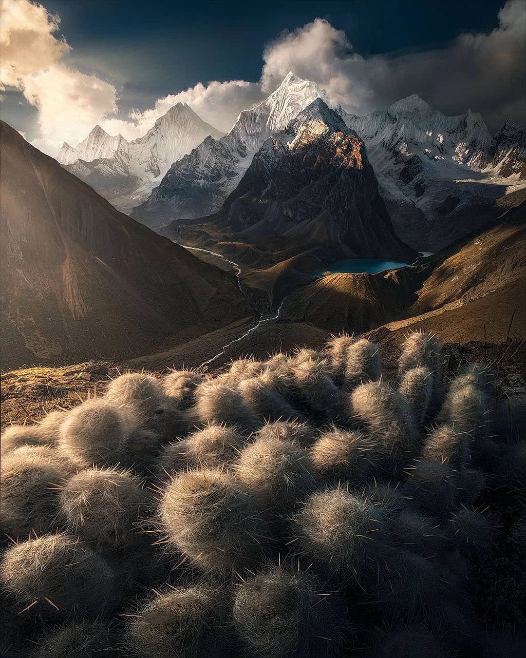 Setting Sun in the mountains of Peru.jpg